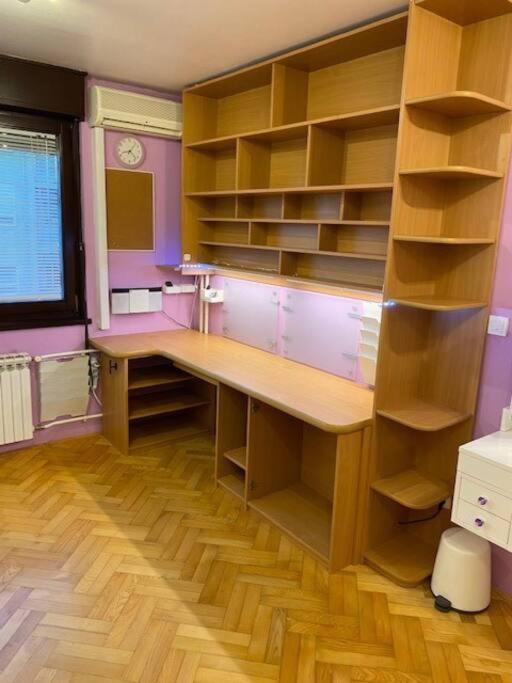 Апартаменты Self Check-In Studio With Wi-Fi And Parking Place Загреб Экстерьер фото